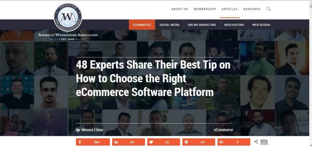 Best eCommerce platform