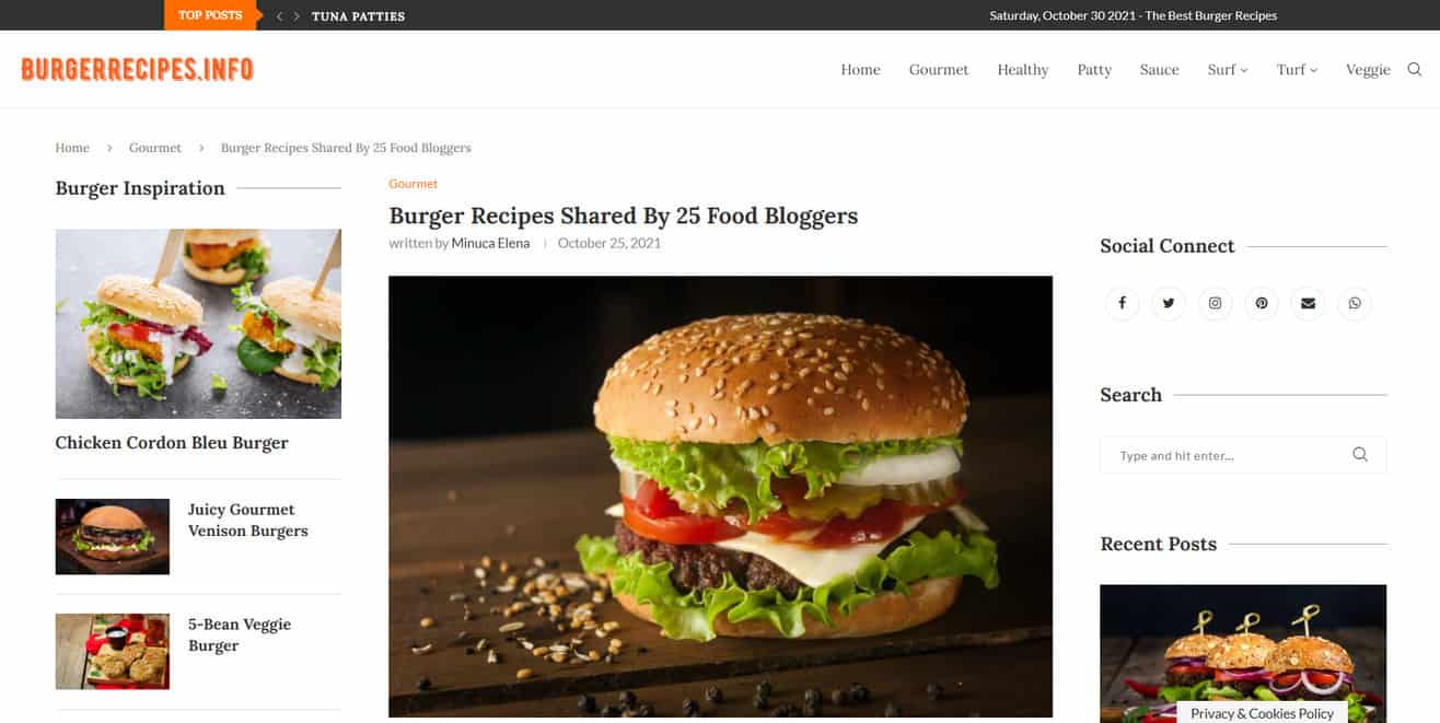Burger recipe expert roundup