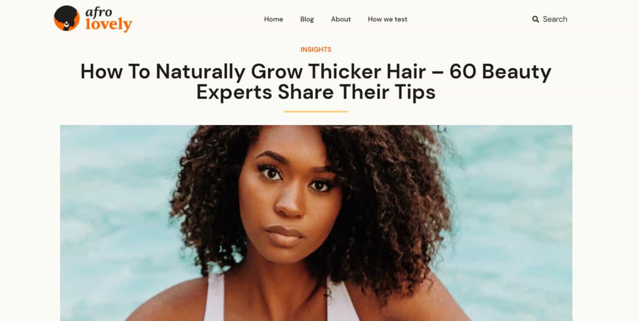 Hair growth expert roundup