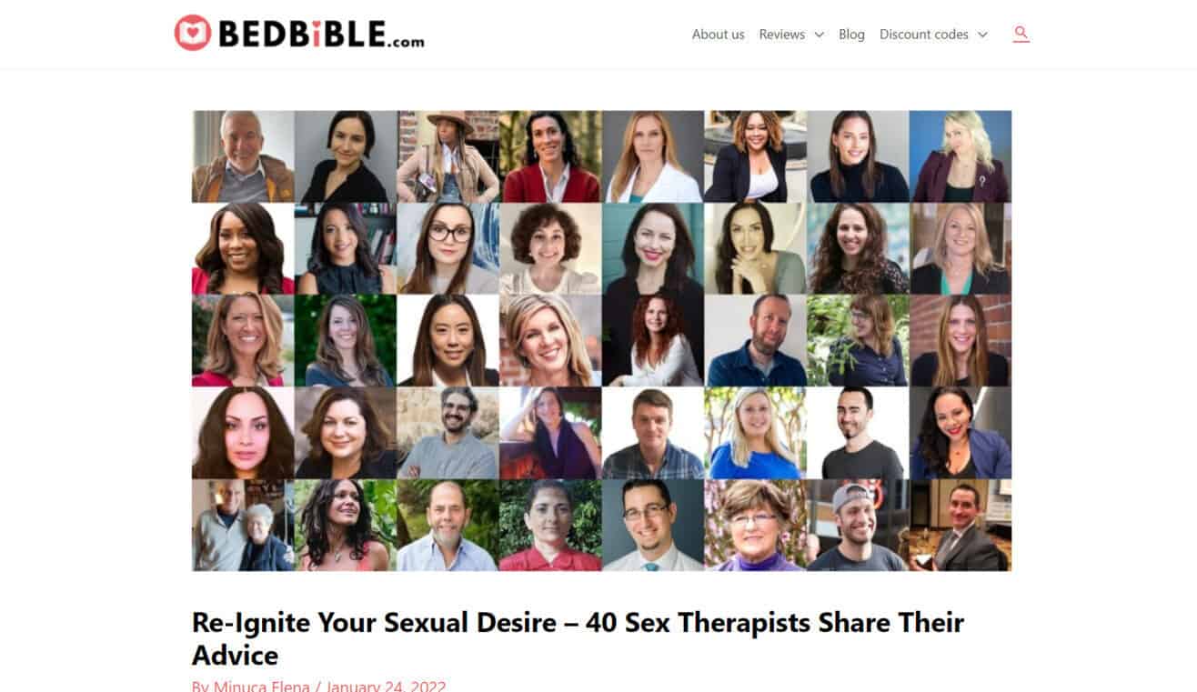 Sex therapists expert roundup