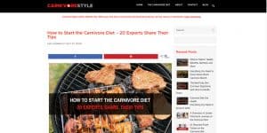 Expert roundup about the carnivore diet
